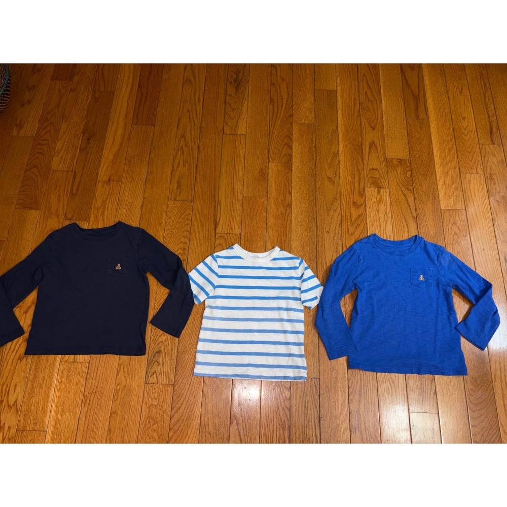 Baby Gap Boys T-Shirt Bundle Size 4 5 6 Long Short Sleeve Pocket Cotton Tops